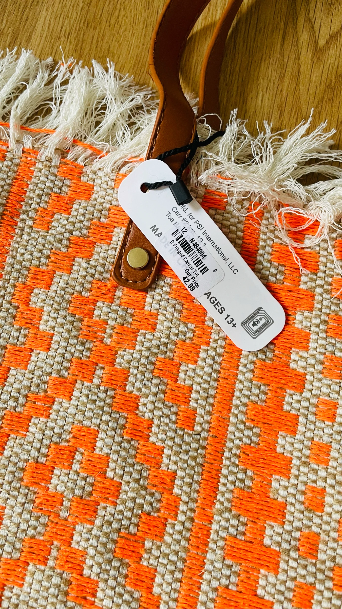 Tote bolso naranja  – photo 2